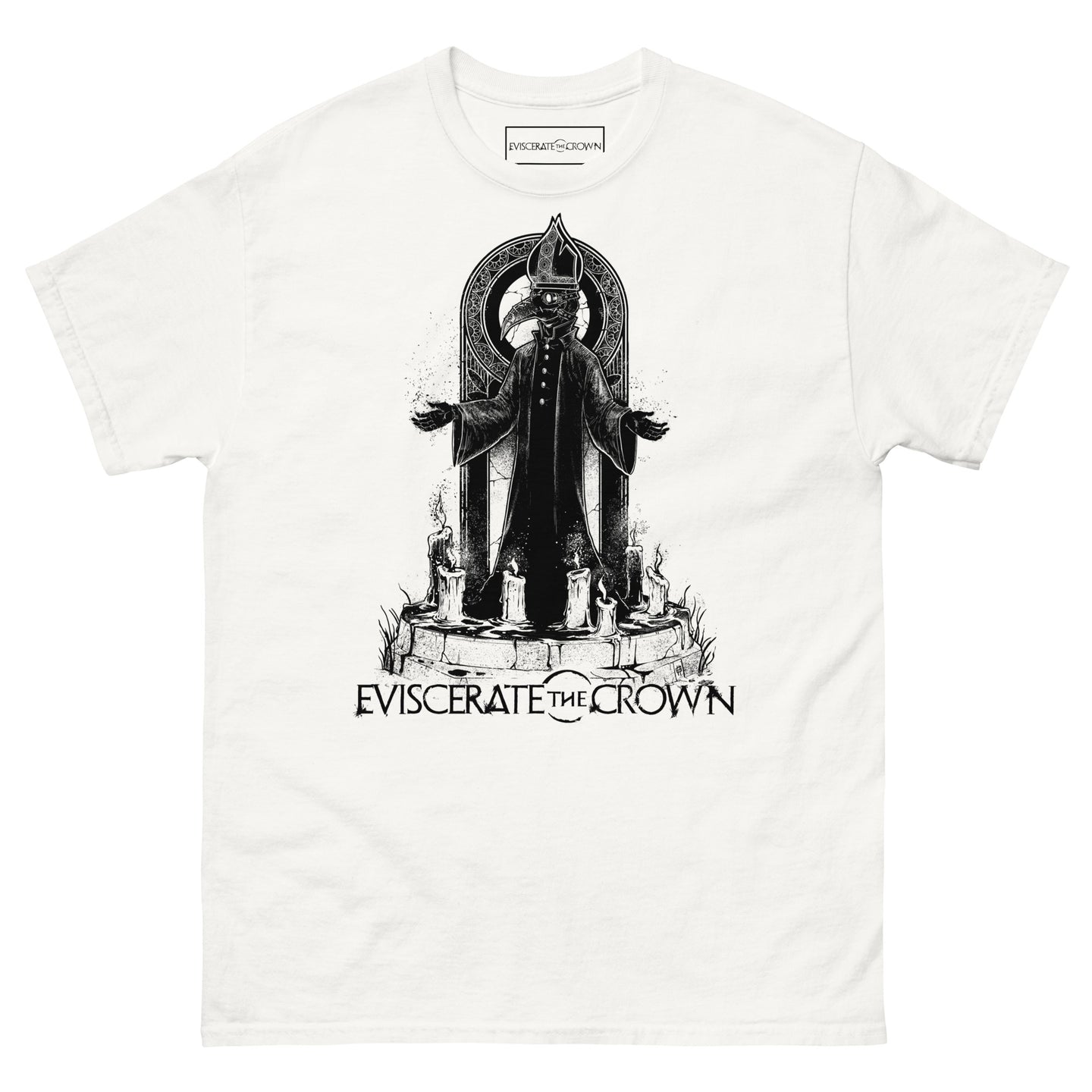 Eviscerate The Crown's - The Abyss White Tee