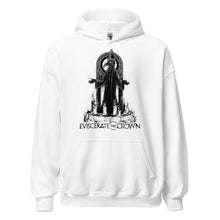 Load image into Gallery viewer, Eviscerate The Crown - The Abyss White Hoodie
