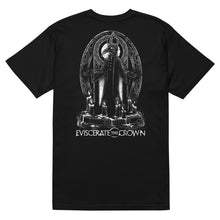Load image into Gallery viewer, Eviscerate The Crown&#39;s - The Abyss - AS Colour - 5001G Unisex Organic Cotton Black Tee
