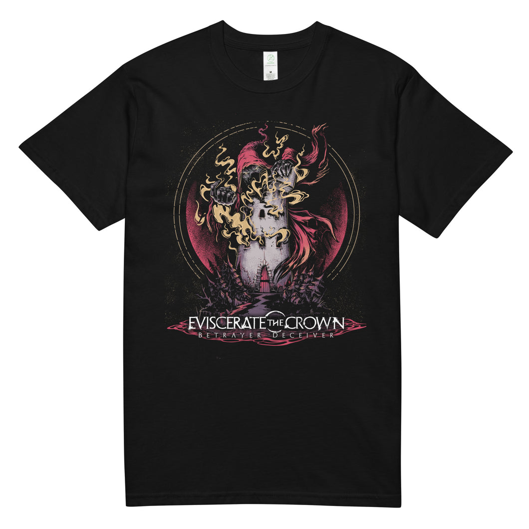 Eviscerate The Crown's - Betrayer//Deceiver - AS Colour - 5001G Unisex Organic Cotton Tee